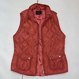 Womens Pink Puffer Vest